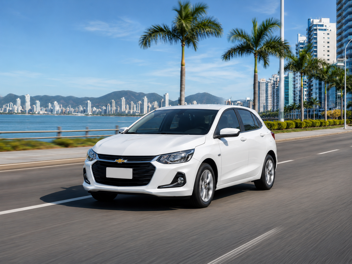 ONIX HATCH disponível para locação